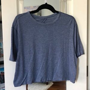 Lululemon open back tee